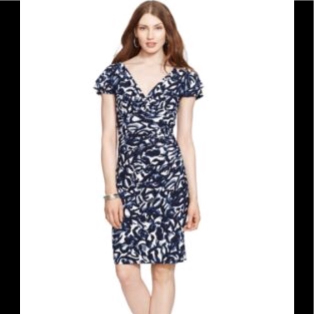 Lauren by Ralph Lauren printed dress
